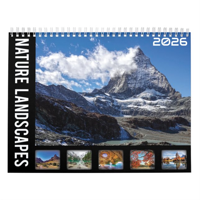 Calendario Paisajes Naturales 2026 (Tapa)