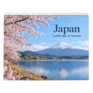 Calendario Paisajes y estaciones de Japón Naturaleza escénica