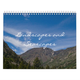 Calendario Paisajes y paisajes marinos de 2013