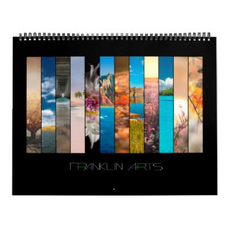 Calendario Paisajes y paisajes marinos de la naturaleza