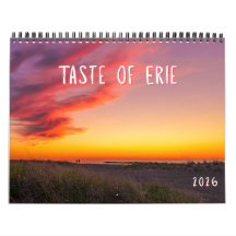 Calendario Paisajístico Taste of Erie 2026