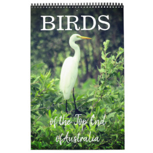 Calendario pájaros australia extremo norte 2026