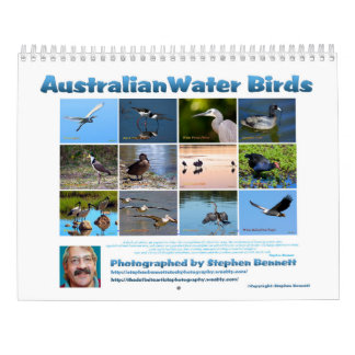 Calendario Pájaros de agua australianos