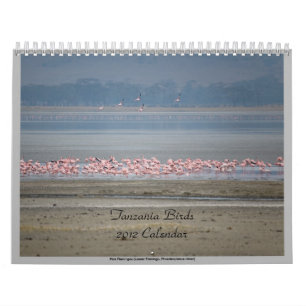 Calendario Pájaros salvajes de Tanzania