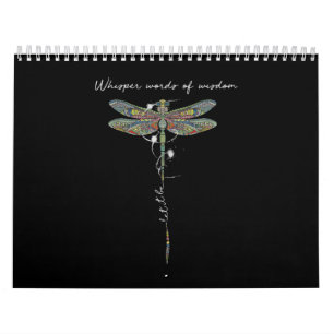 Calendario Palabras De Sabiduría Brocade Dragonfly