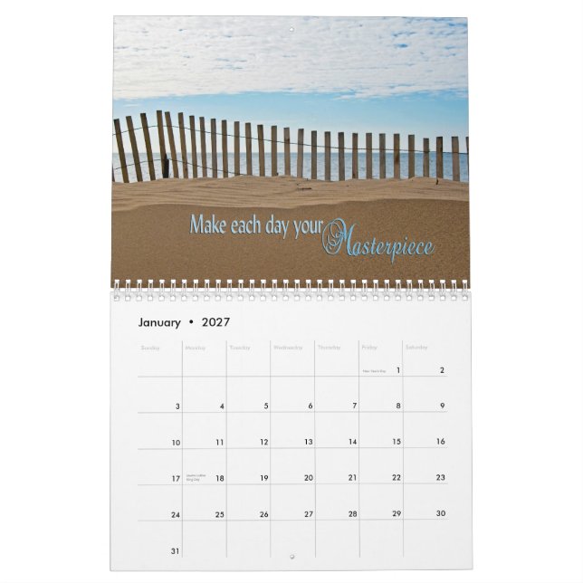 Calendario Palabras por las que vivir (Jan 2027)