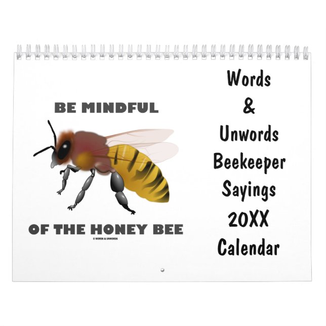 Calendario Palabras y palabras de Beekeeper Sayings 20XX Cale (Tapa)
