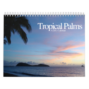 Calendario Palmas tropicales