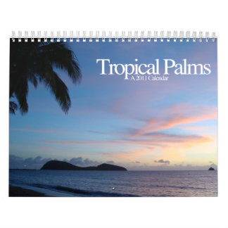 Calendario Palmas tropicales