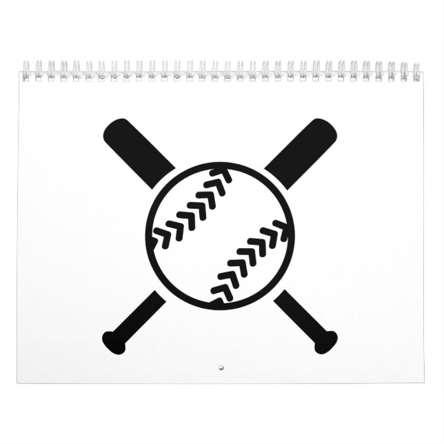 Calendario Palos cruzados softball (Tapa)