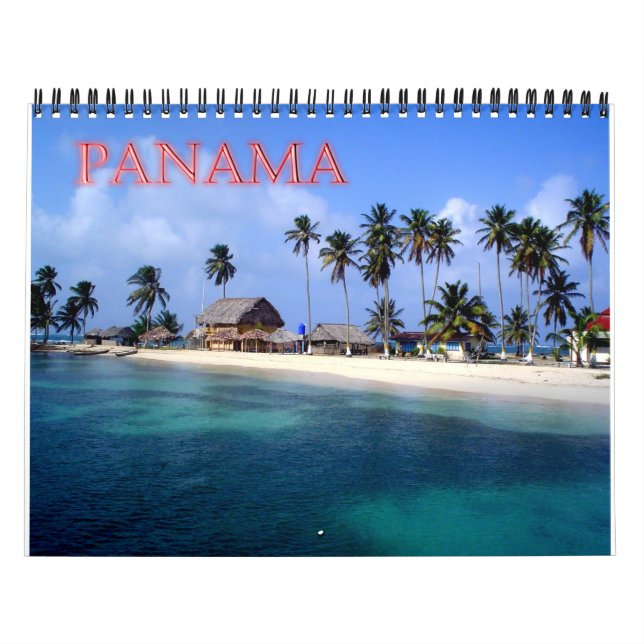 Calendario Panamá - América Central - (Tapa)