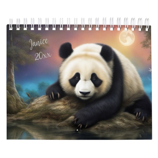 Calendario Panda Fantasy (Tapa)