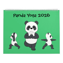 Calendario Panda Yoga Calendar