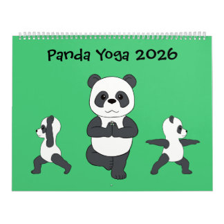 Calendario Panda Yoga Calendar