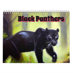 Calendario Paneles negros