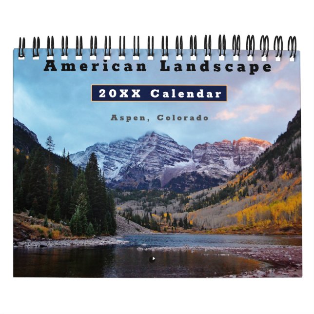 Calendario Panorama americano (Tapa)