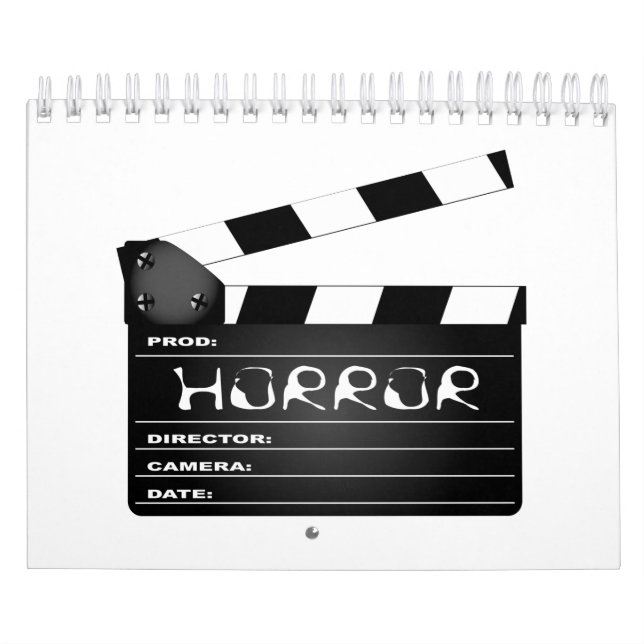 Calendario Panorama de películas de terror (Tapa)
