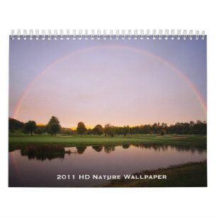 Calendario Papel pintado de la naturaleza de 2011 HD