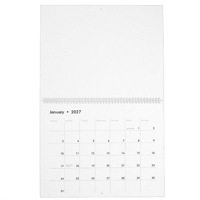 Calendario Papel psicodélico (Jan 2027)