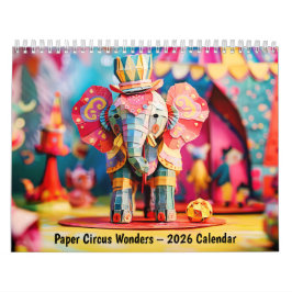 Calendario Paper Circus Wonders – 2026 Calendar