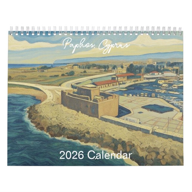 Calendario Paphos Impressions Calendar by PaphosLife (Tapa)