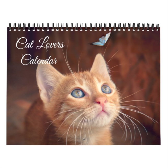 Calendario para Amantes de Gatos (Tapa)
