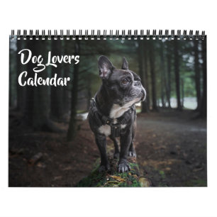 Calendario para Amantes de Perros de Tamaño Median