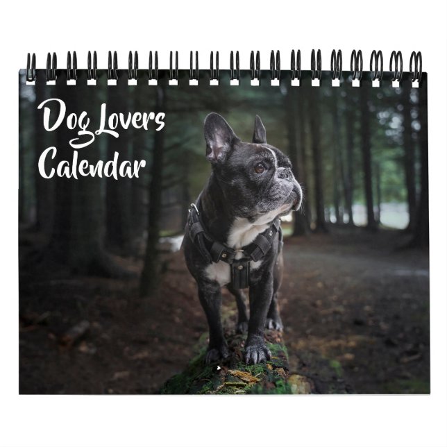 Calendario para Amantes de Perros Pequeños (Tapa)