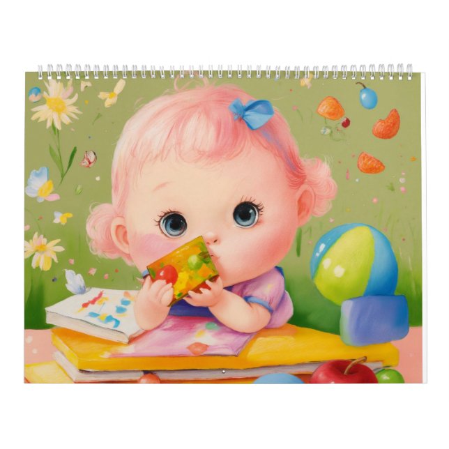 Calendario para bebés 2025 (Tapa)