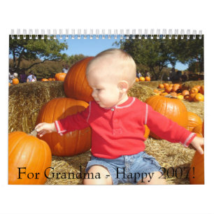 Calendario para el patsy de la abuela