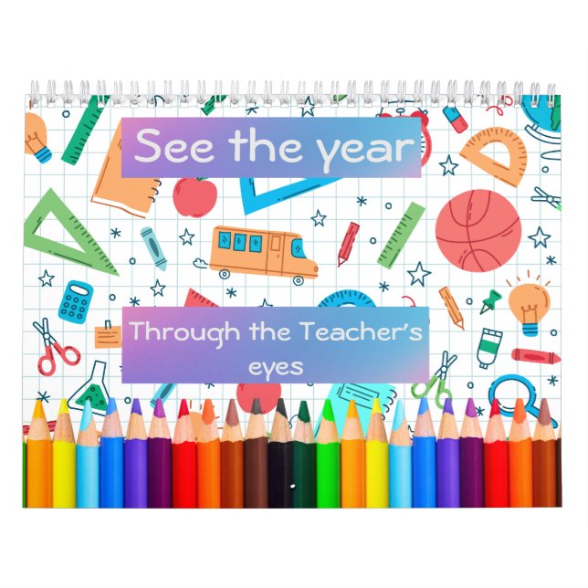 Calendario para la escuela de profesores (Tapa)