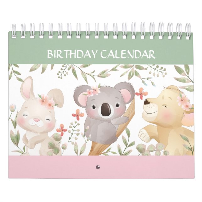 Calendario para la infancia con agenda (Tapa)
