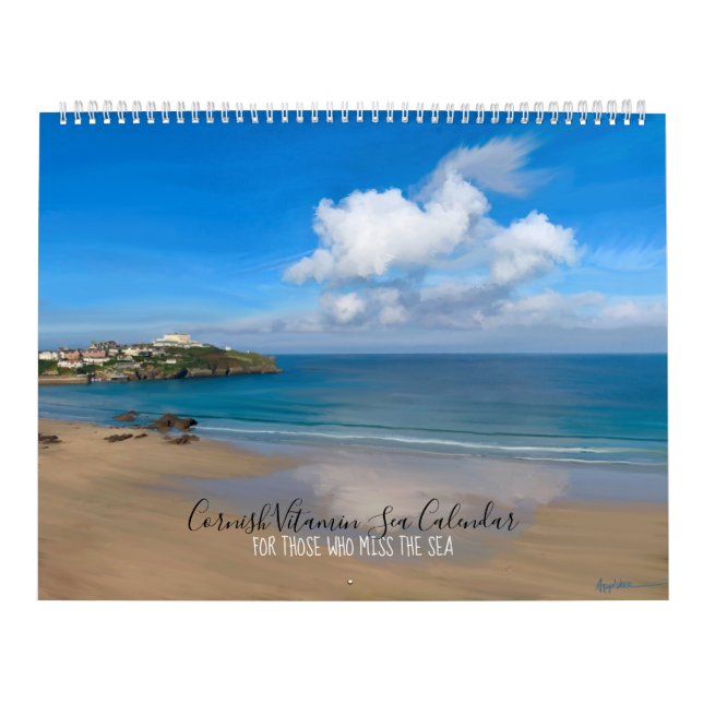 Calendario Para los que echan de menos el mar Cornualles Mar  (Tapa)