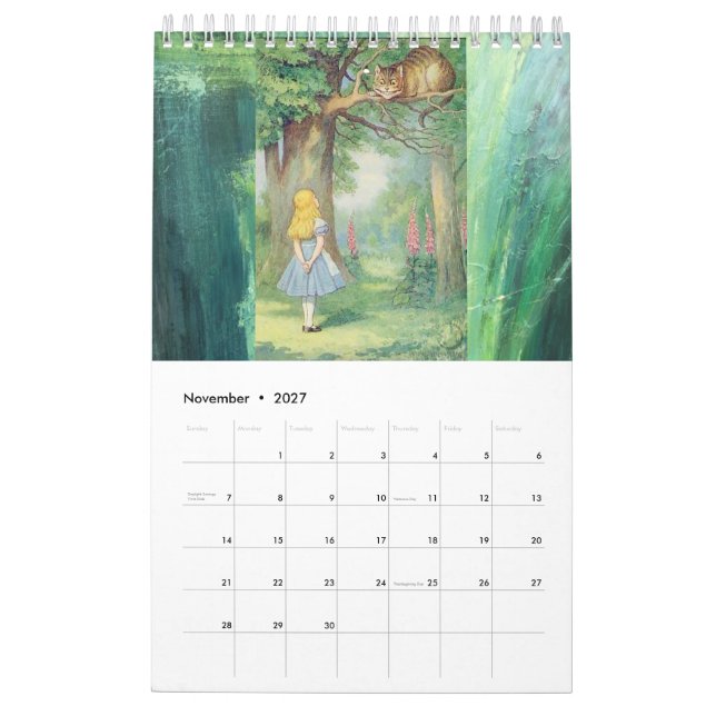 Calendario para niños de hadas 2023 (Nov 2027)