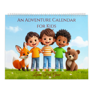 Calendario para niños: diversión festiva en las fi