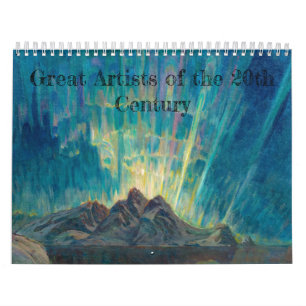 Calendario para pinturas del siglo XX