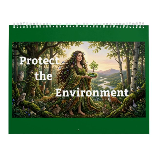 Calendario para Proteger el Medio Ambiente 2027 (Tapa)
