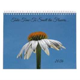 Calendario para Tomarse el Tiempo de Oler las Flor