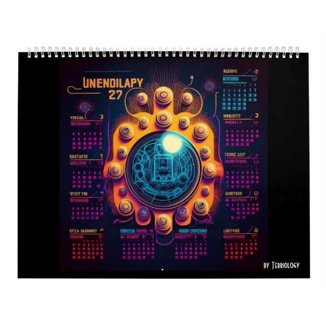 Calendario paralelo de cualquier año (Tapa)