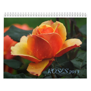 Calendario Pared Callendar de los ROSAS 2013