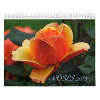 Calendario Pared Callendar de los ROSAS 2013