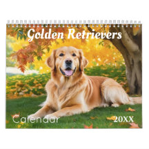 Pared de Amantes de Perros Retriever Dorados Hermo
