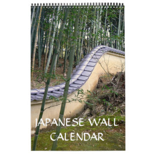 Calendario Paredes japonesas