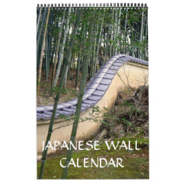 Calendario Paredes japonesas
