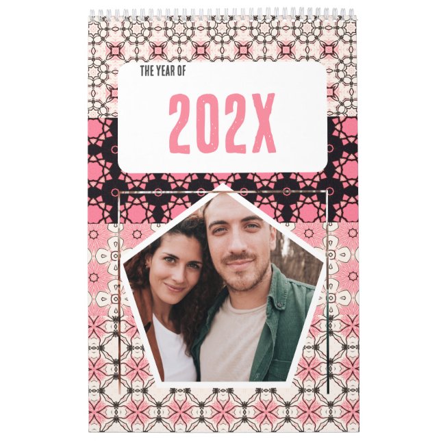 Calendario Pareja de año | Oh, mi ROSA! (Tapa)