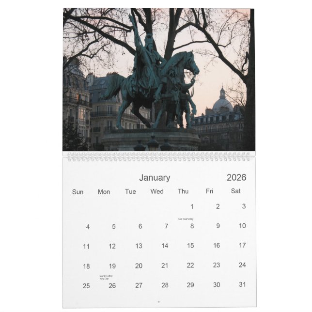 Calendario París 2014 (Jan 2026)