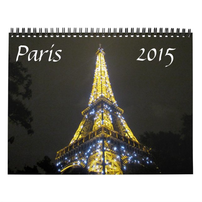 Calendario París 2015 (Tapa)