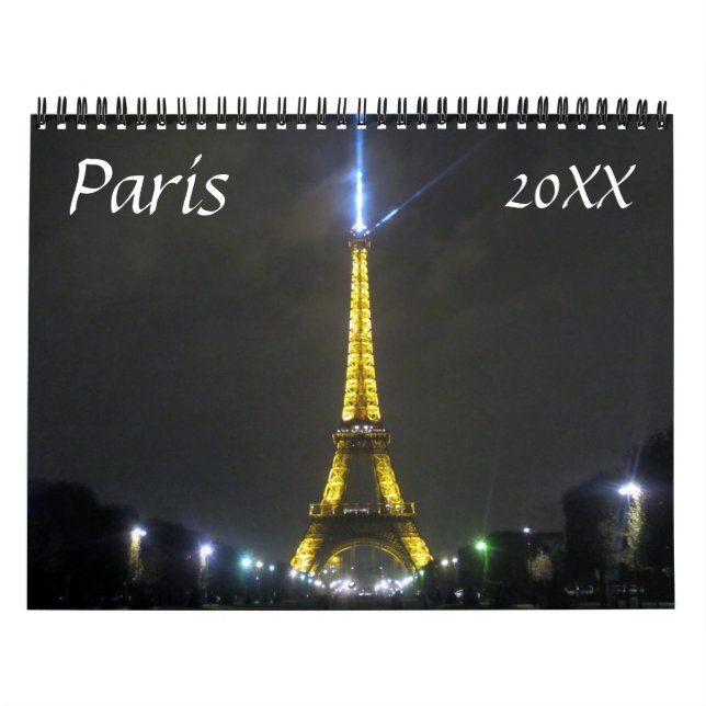 Calendario parís 2026 (Tapa)