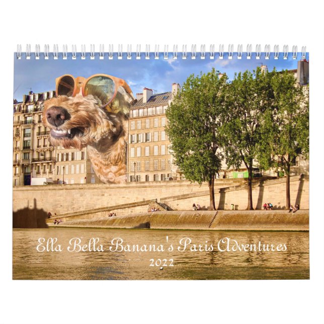 Calendario Paris Adventures 2022 de Ella Bella Ban (Tapa)