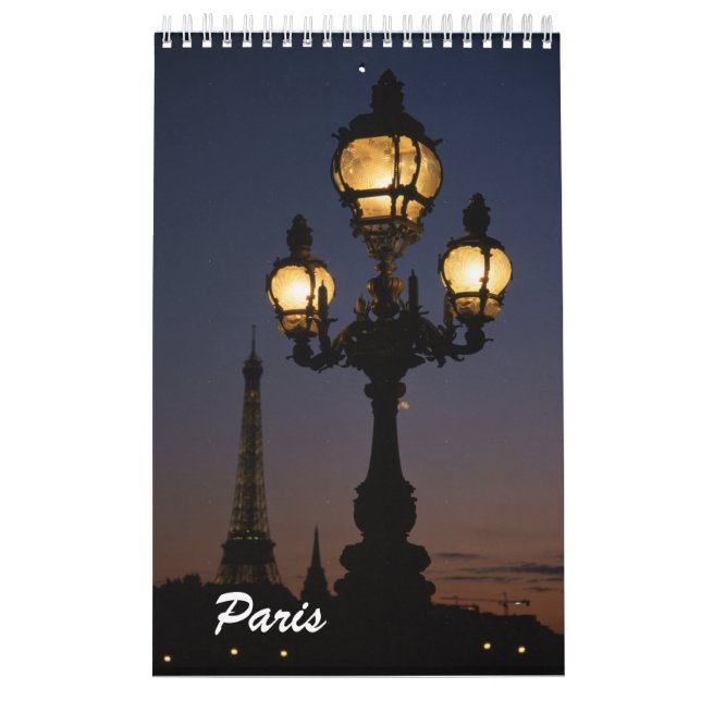 Calendario Paris Calendar (Tapa)